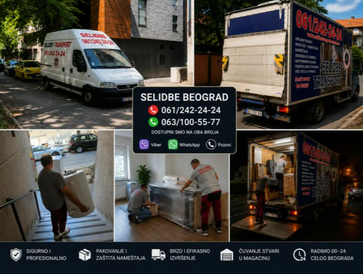 Kombi prevoz selidbe Beograd